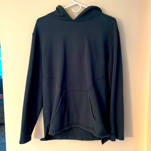 Alphalete Large Lifestyle Form Fitting Hoodie - Pine Green